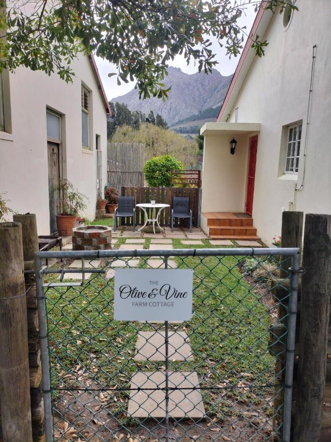 Olive And Vine Farm Cottage Franschhoek Exterior foto